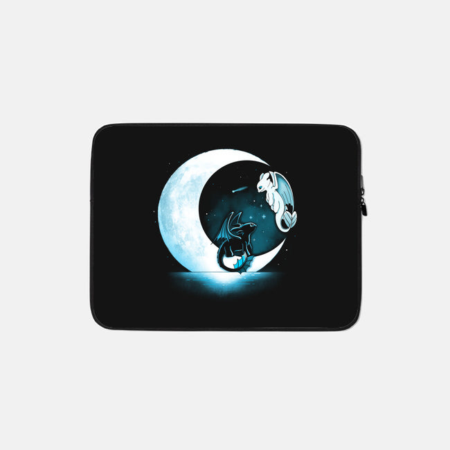Dragons Moon-None-Zippered-Laptop Sleeve-Vallina84