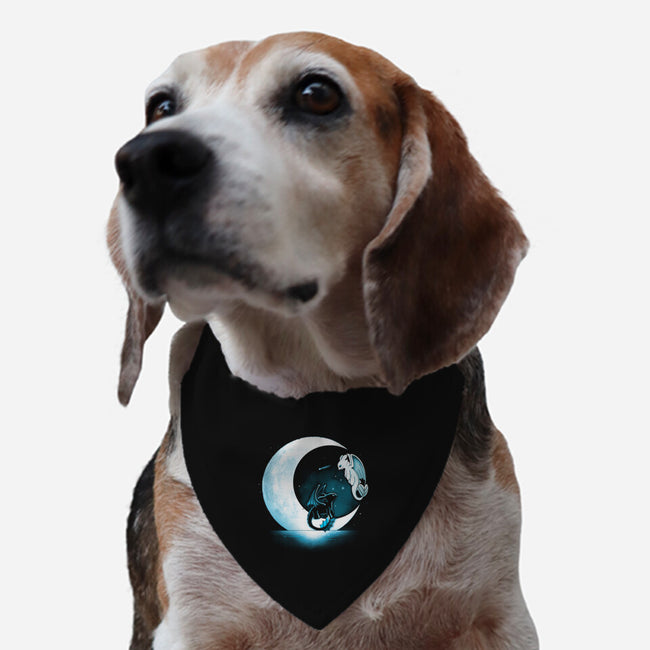 Dragons Moon-Dog-Adjustable-Pet Collar-Vallina84