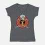 I Hate All Of You Folks-Womens-V-Neck-Tee-Barbadifuoco