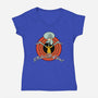 I Hate All Of You Folks-Womens-V-Neck-Tee-Barbadifuoco