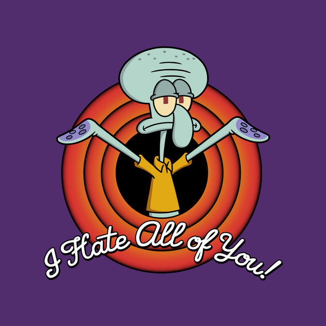 I Hate All Of You Folks-Womens-Fitted-Tee-Barbadifuoco