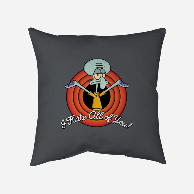 I Hate All Of You Folks-None-Removable Cover w Insert-Throw Pillow-Barbadifuoco