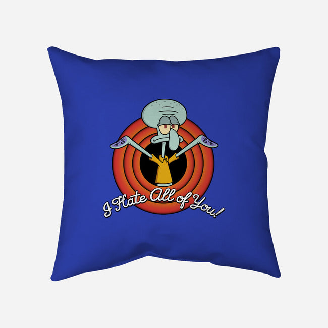 I Hate All Of You Folks-None-Removable Cover w Insert-Throw Pillow-Barbadifuoco