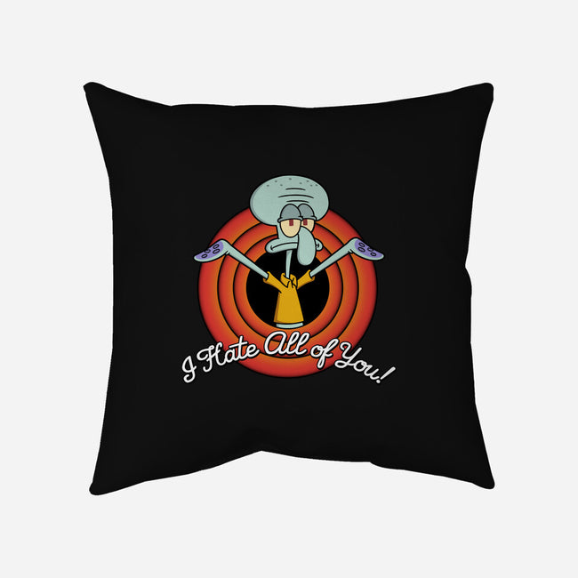 I Hate All Of You Folks-None-Removable Cover-Throw Pillow-Barbadifuoco