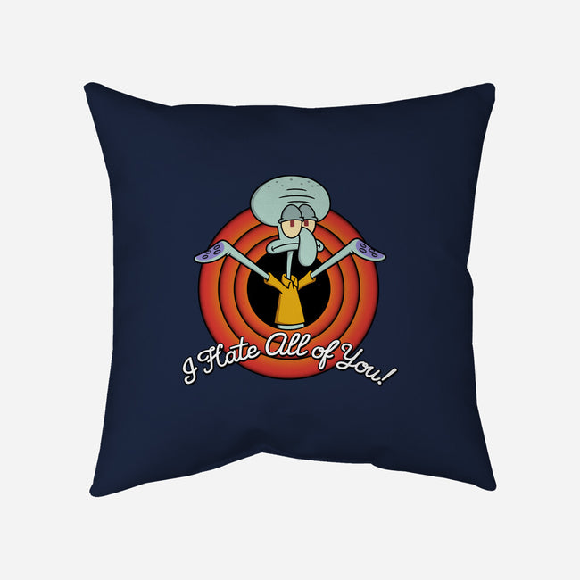 I Hate All Of You Folks-None-Removable Cover-Throw Pillow-Barbadifuoco