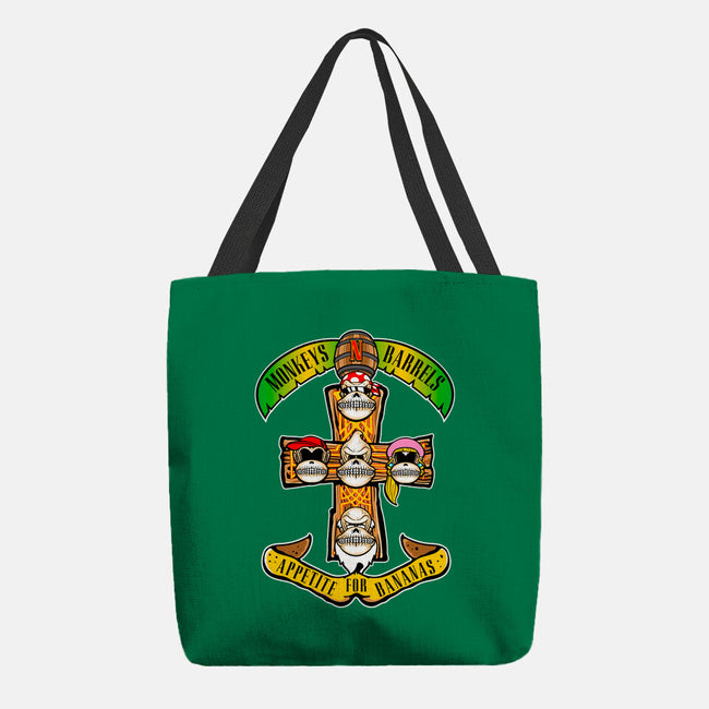 Appetite For Bananas-None-Basic Tote-Bag-demonigote