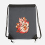 The Kitsune Tattoo-None-Drawstring-Bag-ricolaa
