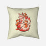 The Kitsune Tattoo-None-Removable Cover w Insert-Throw Pillow-ricolaa