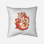 The Kitsune Tattoo-None-Removable Cover w Insert-Throw Pillow-ricolaa
