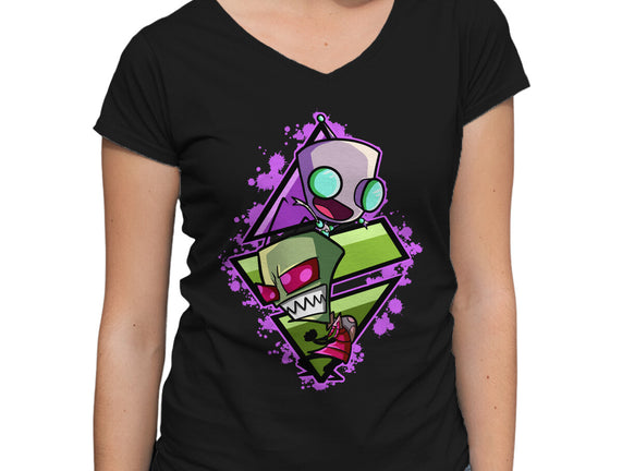Invader And Robot