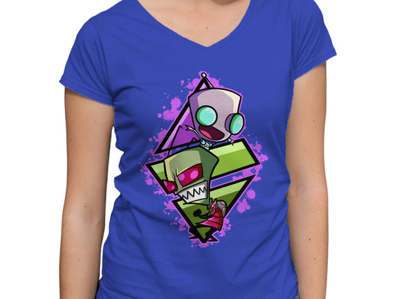 Invader And Robot