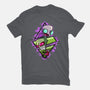 Invader And Robot-Mens-Heavyweight-Tee-nickzzarto