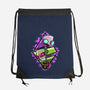 Invader And Robot-None-Drawstring-Bag-nickzzarto