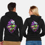 Invader And Robot-Unisex-Zip-Up-Sweatshirt-nickzzarto