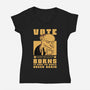 Make The World Green Again-Womens-V-Neck-Tee-fanfabio
