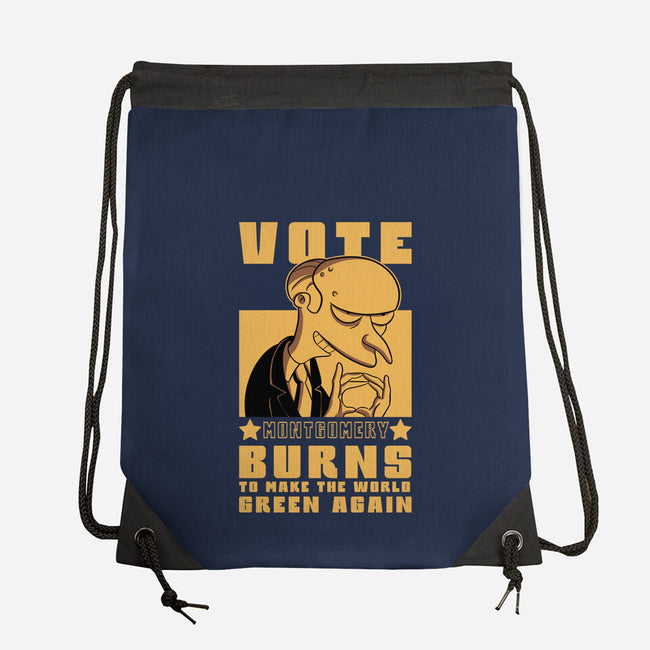 Make The World Green Again-None-Drawstring-Bag-fanfabio