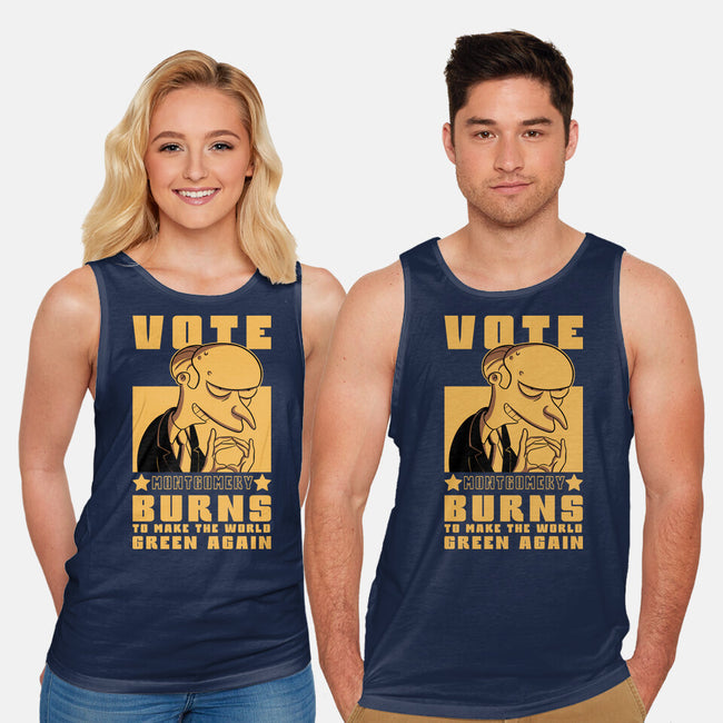 Make The World Green Again-Unisex-Basic-Tank-fanfabio