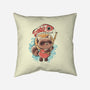Koinobori Tanuki-None-Removable Cover w Insert-Throw Pillow-ricolaa