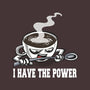 Coffee Has The Power-None-Memory Foam-Bath Mat-zascanauta