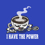 Coffee Has The Power-None-Fleece-Blanket-zascanauta