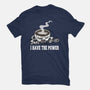 Coffee Has The Power-Womens-Fitted-Tee-zascanauta