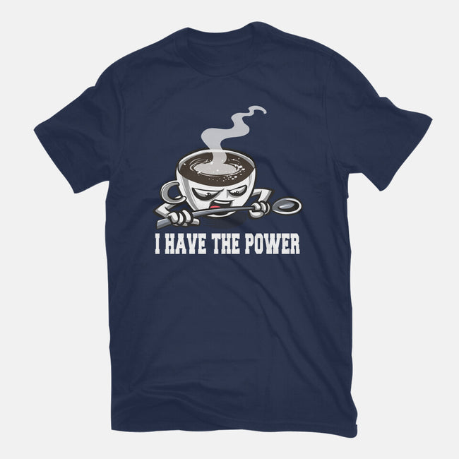 Coffee Has The Power-Mens-Basic-Tee-zascanauta