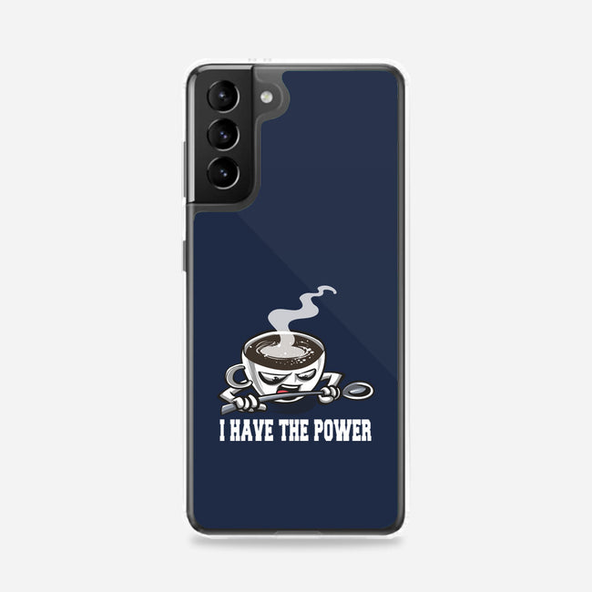 Coffee Has The Power-Samsung-Snap-Phone Case-zascanauta