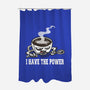 Coffee Has The Power-None-Polyester-Shower Curtain-zascanauta