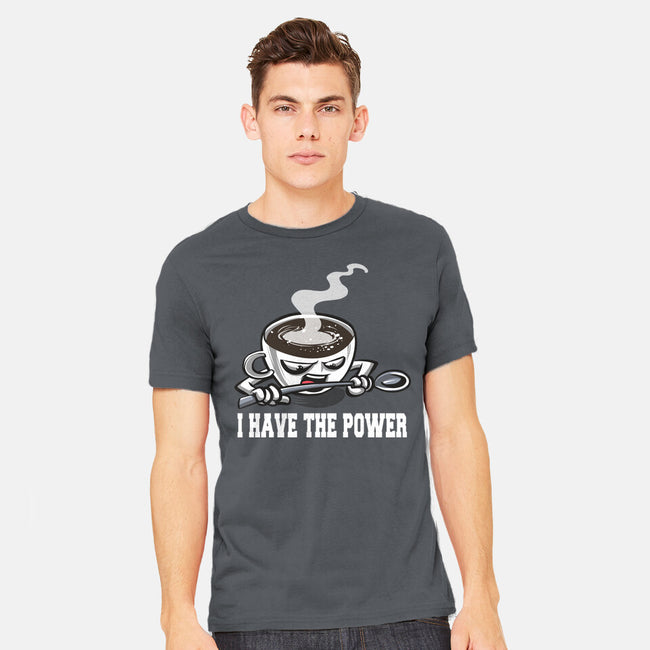 Coffee Has The Power-Mens-Heavyweight-Tee-zascanauta