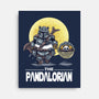 The Pandalorian-None-Stretched-Canvas-zascanauta