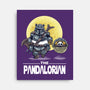 The Pandalorian-None-Stretched-Canvas-zascanauta