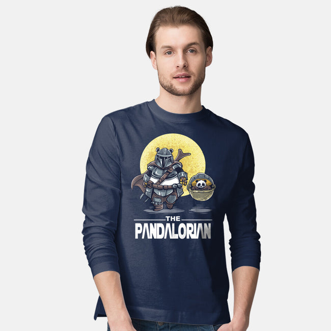 The Pandalorian-Mens-Long Sleeved-Tee-zascanauta