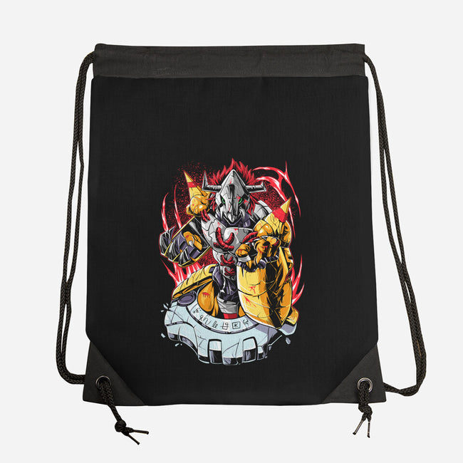 Digiwar Tyrannosaurus-None-Drawstring-Bag-Nihon Bunka