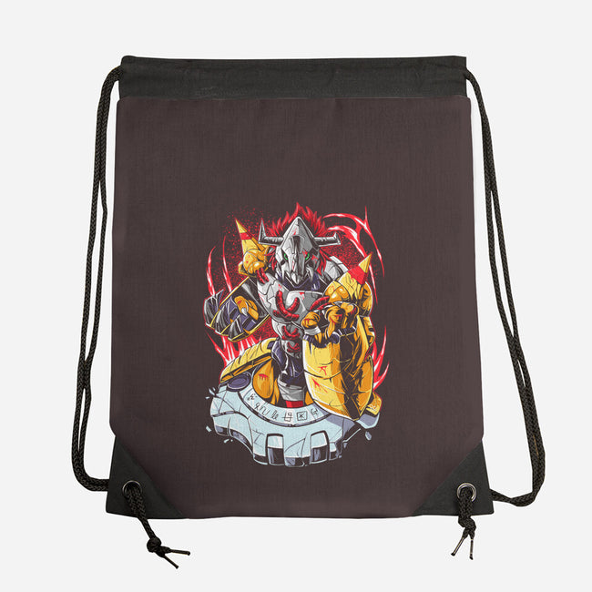 Digiwar Tyrannosaurus-None-Drawstring-Bag-Nihon Bunka