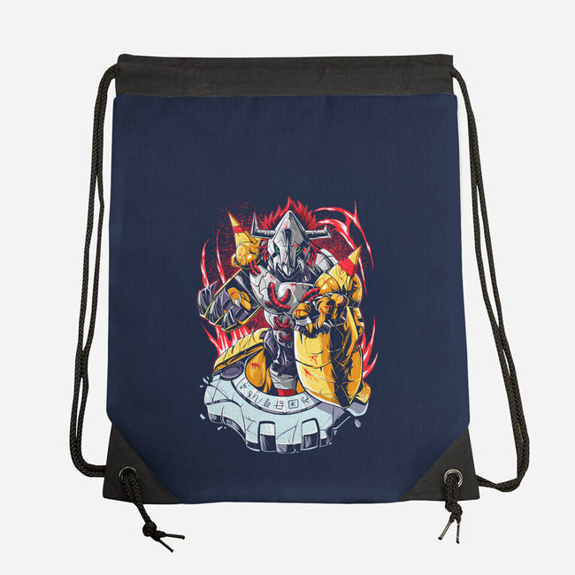 Digiwar Tyrannosaurus-None-Drawstring-Bag-Nihon Bunka