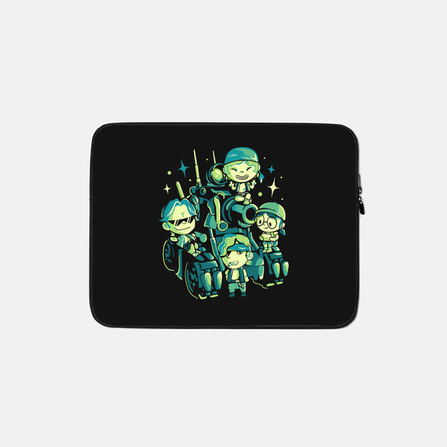 Slug Gang-None-Zippered-Laptop Sleeve-eduely