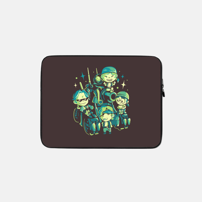 Slug Gang-None-Zippered-Laptop Sleeve-eduely