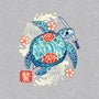 Japanese Sea Turtle-Youth-Pullover-Sweatshirt-NemiMakeit