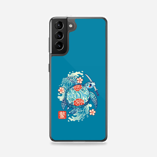 Japanese Sea Turtle-Samsung-Snap-Phone Case-NemiMakeit