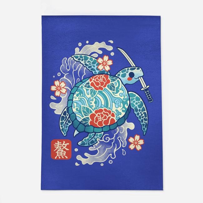 Japanese Sea Turtle-None-Indoor-Rug-NemiMakeit