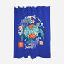 Japanese Sea Turtle-None-Polyester-Shower Curtain-NemiMakeit