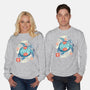 Japanese Sea Turtle-Unisex-Crew Neck-Sweatshirt-NemiMakeit
