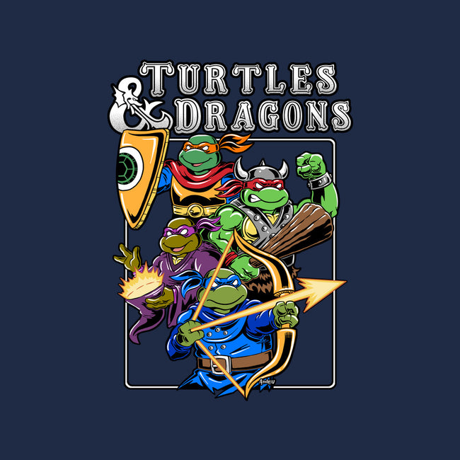 Turtles And Dragons-None-Polyester-Shower Curtain-Andriu