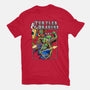 Turtles And Dragons-Womens-Fitted-Tee-Andriu