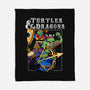 Turtles And Dragons-None-Fleece-Blanket-Andriu