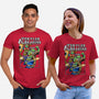 Turtles And Dragons-Unisex-Basic-Tee-Andriu
