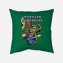 Turtles And Dragons-None-Removable Cover-Throw Pillow-Andriu