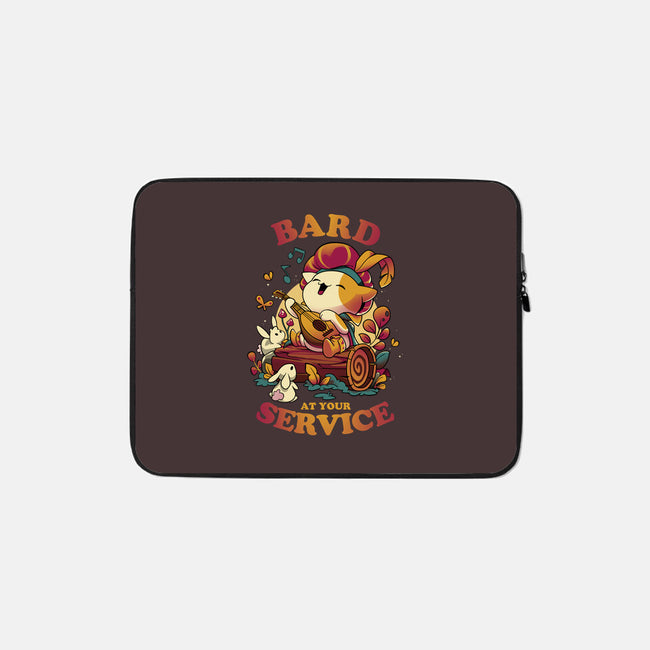 Bard's Call-None-Zippered-Laptop Sleeve-Snouleaf