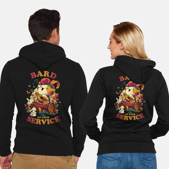 Bard's Call-Unisex-Zip-Up-Sweatshirt-Snouleaf