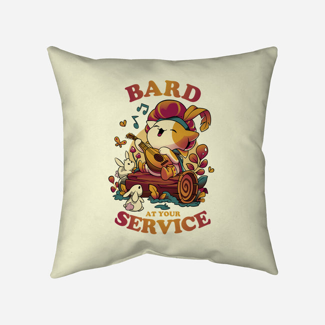 Bard's Call-None-Removable Cover-Throw Pillow-Snouleaf